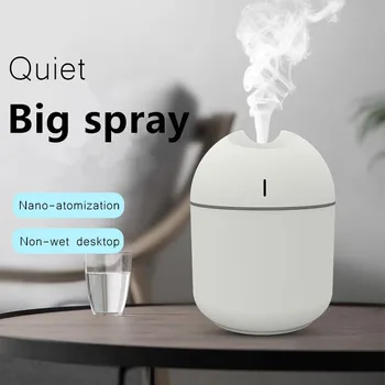 

ELOOLE 200ML High Quality USB Humidifier Air Humidifier Aroma Essential Oil Diffuser Home Car Fogger Mist Maker Colorful light