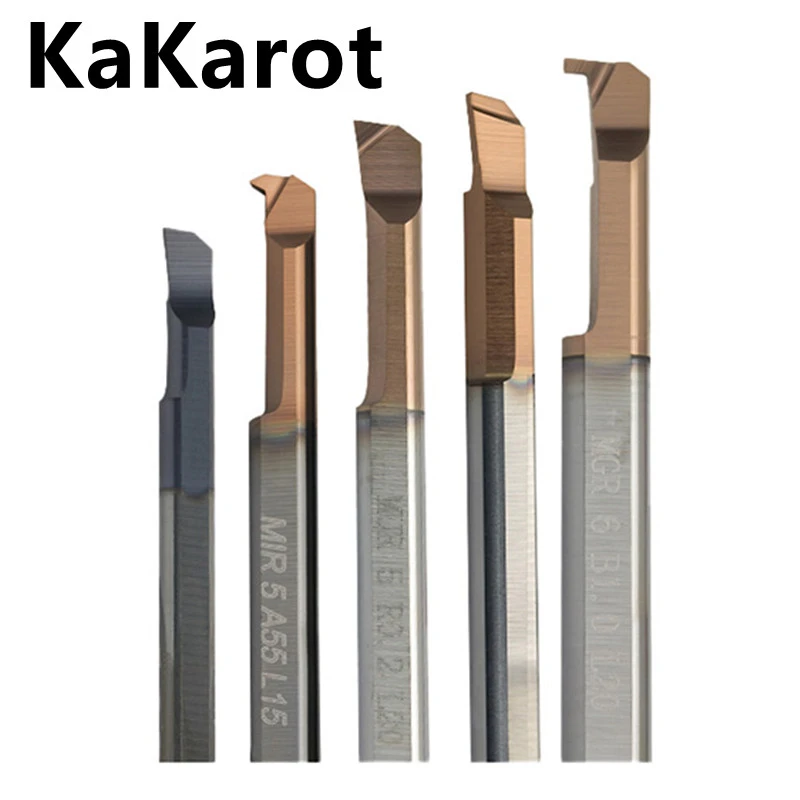 KaKarot Mini Internal Turing Tool Carbide Lathe Boring Cutter Coated