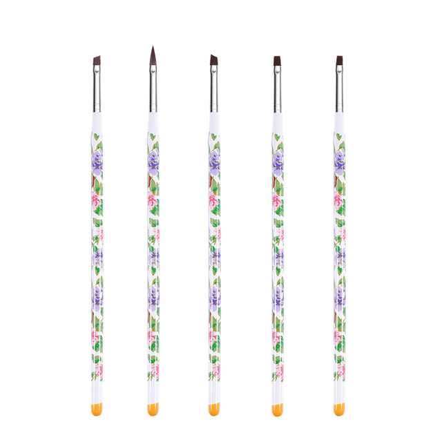 Nail Brush For Manicure Gel Brush For Nail Art 15Pcs/Set Nail Brush Acrylic Liquid Powder Carving Gel Beauty Brush