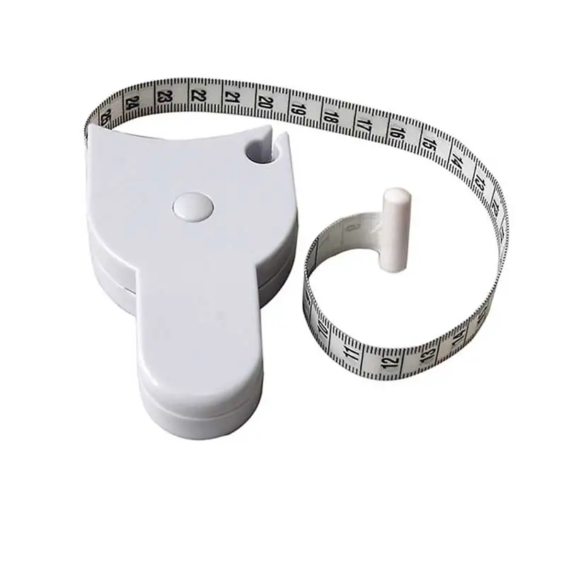 1pcs Fitness Accurate Caliper Measuring Tape Body Fat Weight Loss Measure Retractable Fitness Equipment ruler Accessories