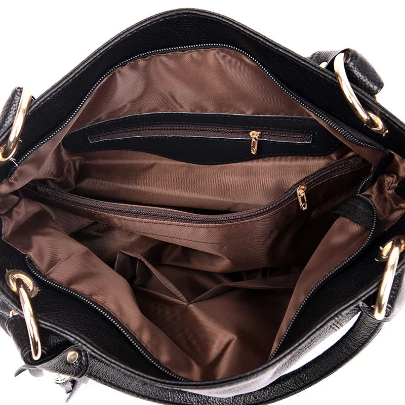 Роскошные сумки из натуральной кожи, женские сумки высокого качества с кисточками, дизайнерские сумки, женские сумки через плечо, ручные сумки-шопперы для женщин