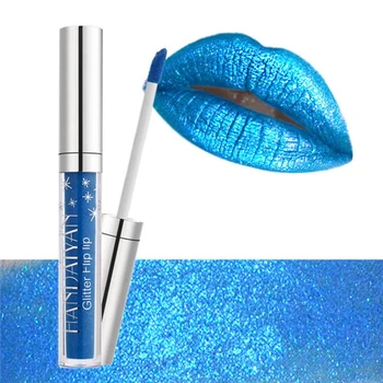 

Handaiyan Shiny Lip Gloss Shimmer Lip Tint Matte To Glitter Liquid Lipstick Long Lasting Magical Color