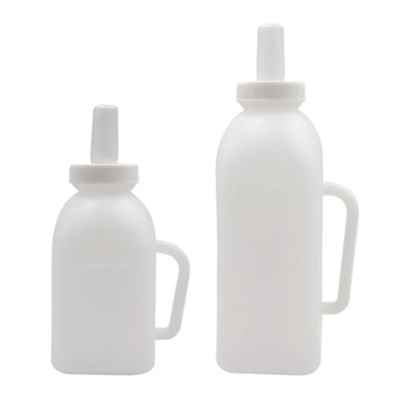 Practical Farm Cattle Calf Milk Feeding Bottle Quality Plastic Livestock Animals Sheep Pet MIlk Drinker Nipple Devi | Дом и сад
