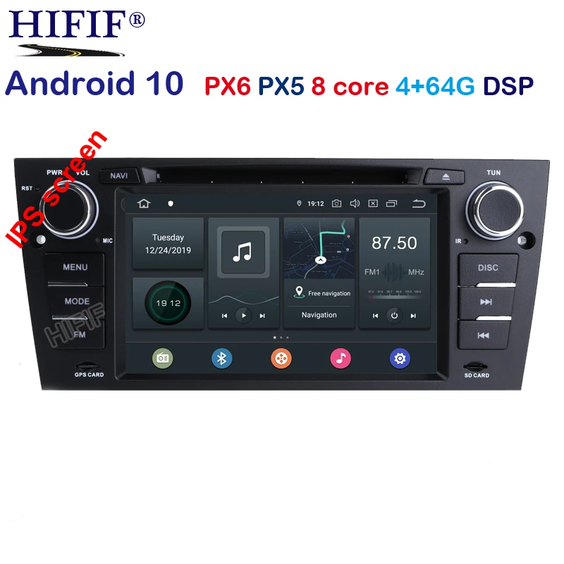 Android 10 for BMW E90 E91 E92 E93 M3 Stereo Head Unit Car GPS Sat Nav Radio  BT Mirror Link OBD2 DVR RDS DAB 4G WIFI DTV Canbus|Car Multimedia Player| -  AliExpress