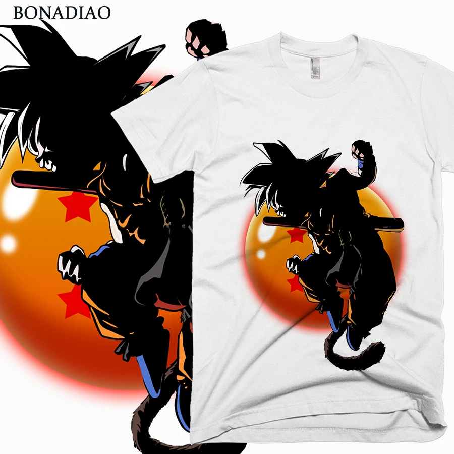 Men S T Shirts Awe Some Super Saiyan Tee Shirt Dragon Ball Z T Shirt For Men 18 New Saiyan Badvocates
