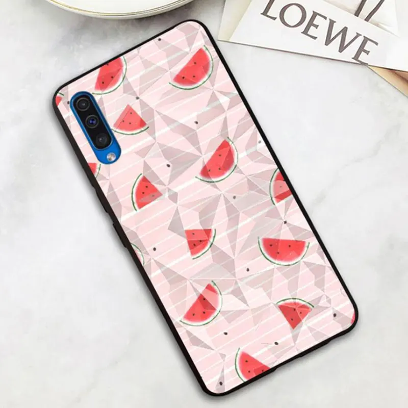 For Samsung A30S Case 3D Diamond Flowers PC Hard Back Phone Case Cover For Samsung Galaxy A30S A 30S A30 S Case A307F Coque