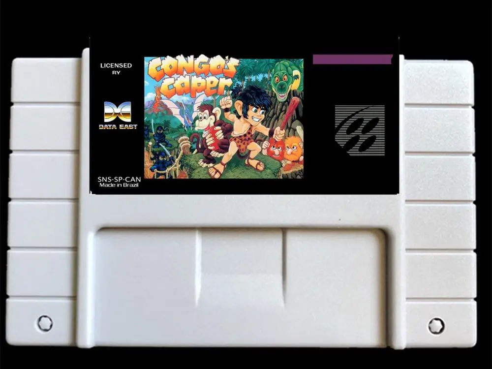 Congos Caper USA-NTSC версия 46 контактов Видеоигры карта NTSC Версия для ретро видеоигр консоли