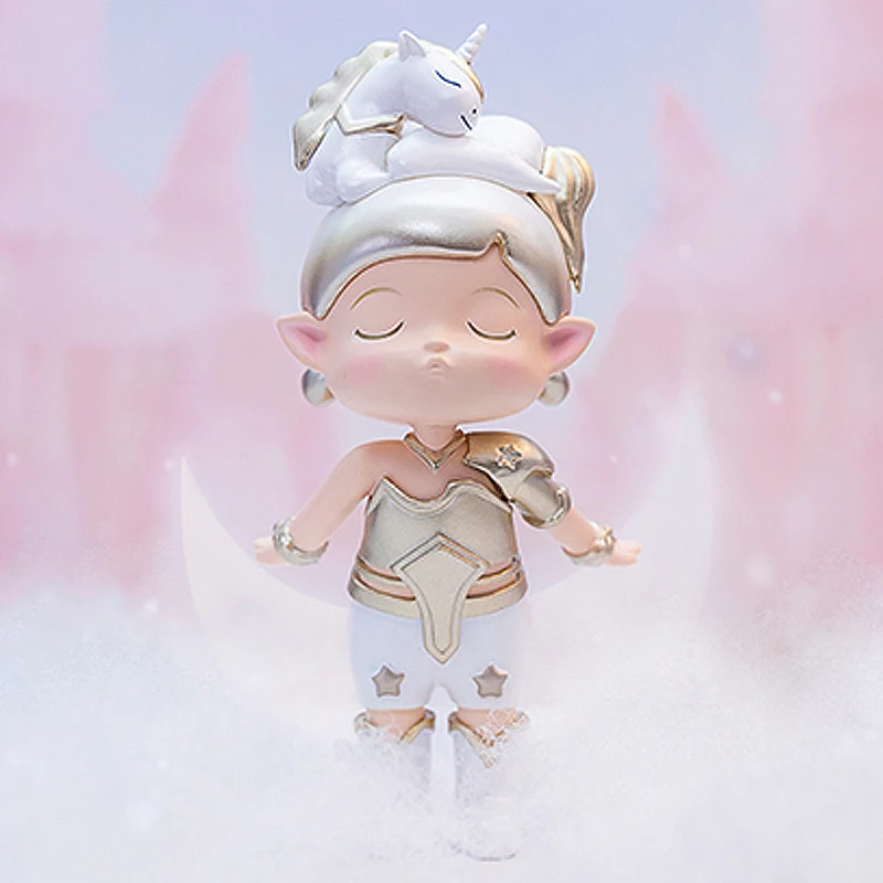 Оригинальный аниме Mojimusi Elf Moonlight Town Женская экшн-фигурка игрушки кавайная
