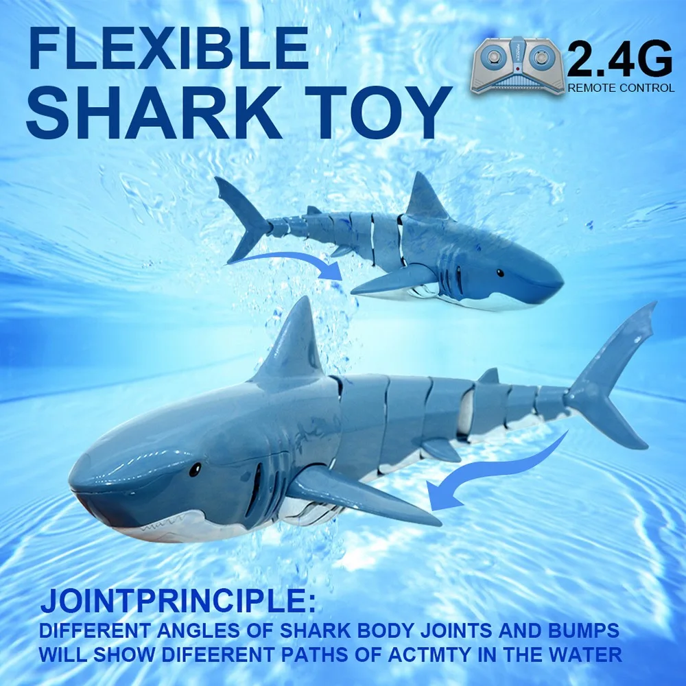 2 4 ГГц 1:18 пульт дистанционного управления Shark Real Lifflike механизм подарок для детей