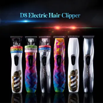 

Classical Powerful Rechargeable 1600mAh Oil Head D8 Trimmer Hair Cutting Machine Hair Clippers Men Styling Tool For Barber Shop
