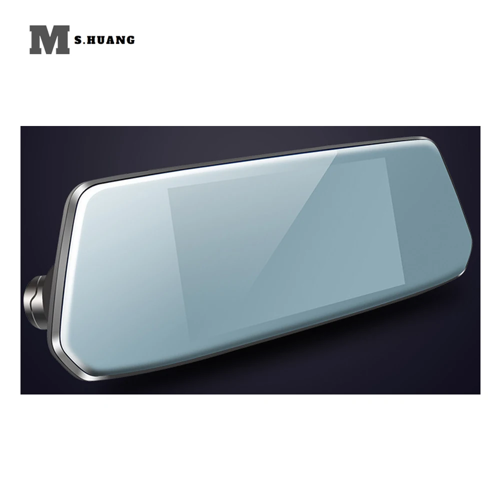 

DVR Auto Camera Dual Lens Touch Screen with Rearview Mirror G-Sensor Waterproof 7 Inch Car Camera factory selling