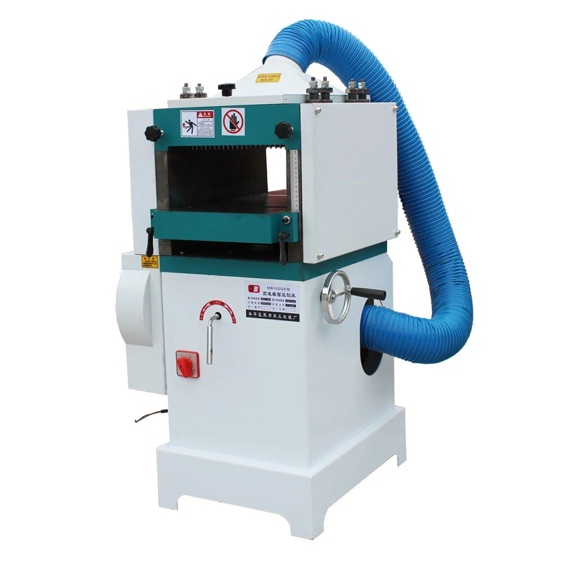 

Carpentry Desktop Pressure Planer Wood Wire Machine High Speed Single-sided Woodworking Machinery Four-piece Knife 220V / 380V