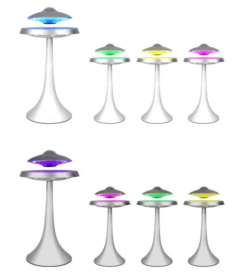 DJYG UFO Magnetic levitation bluetooth stereo Wireless charging ufo life Wireless bluetooth speakers Fashion lamp