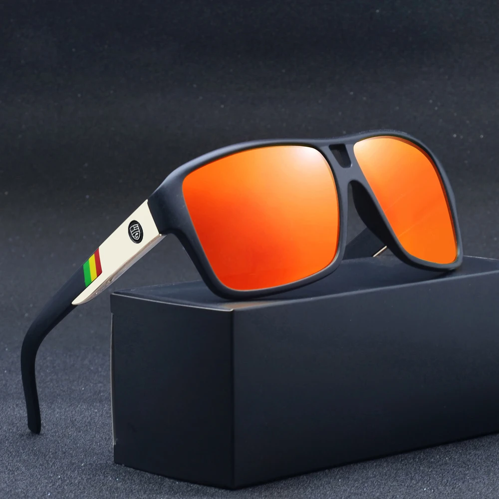 Новые зеркальные поляризованные солнцезащитные очки мужские брендовые дизайнерские винтажные черные поляризационные солнцезащитные очки для вождения мужские Oculos masculino