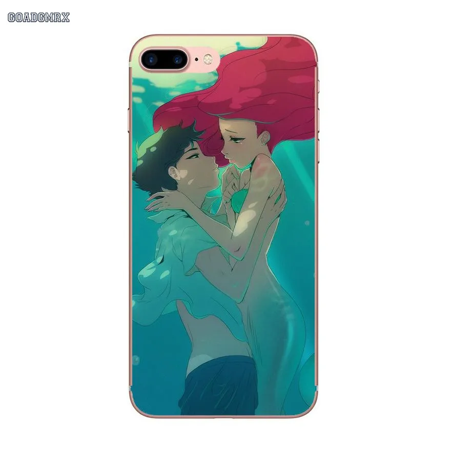 image 5 Мягкий прозрачный чехол Милая Русалочка для Xiaomi mi 4I 4C mi x 2S Max Red mi S2 2 3 3S 4 16G 5 Plus 6 Pro 32G 4A 5A 6A 4X - Цвет: image 5