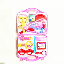 Детский игровой домик, игрушка, маленькая игрушка, медицинский ящик, детский игрушечный набор врача,, три цвета, смешанные