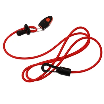 

2x Elastic Kayak Canoe Safety Fishing Rod Pole Paddle Leash Bungee Cord Rafting Red
