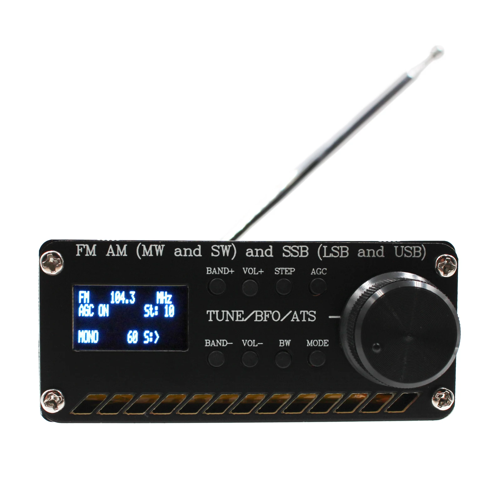 SI4732 все диапазоны радиоприемник FM AM (MW &amp SW) SSB (LSB и USB) Встроенный аккумулятор