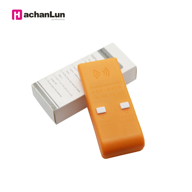 

Handheld RFID 125/250/375/500KHz EM4305 T5577 ID Cards Key tag Writer Copier Duplicator Programmer Writable Reader