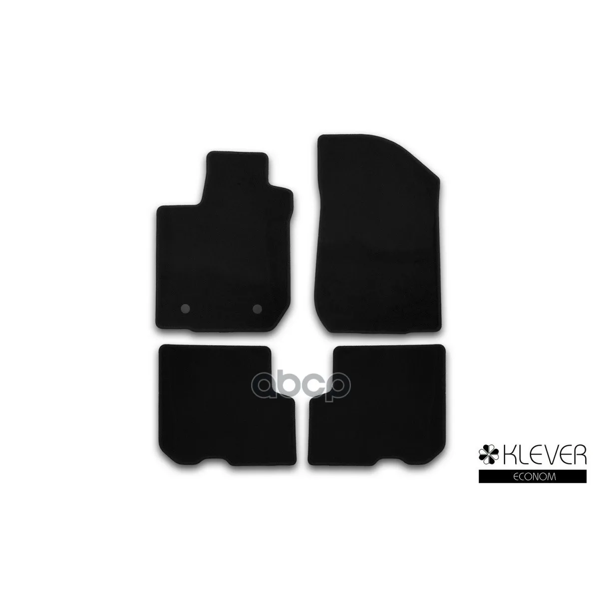 Floor Mats Klever Econom Renault Logan, ETs., 4 PCs.(Textiles) Klever. KVR01413101200k