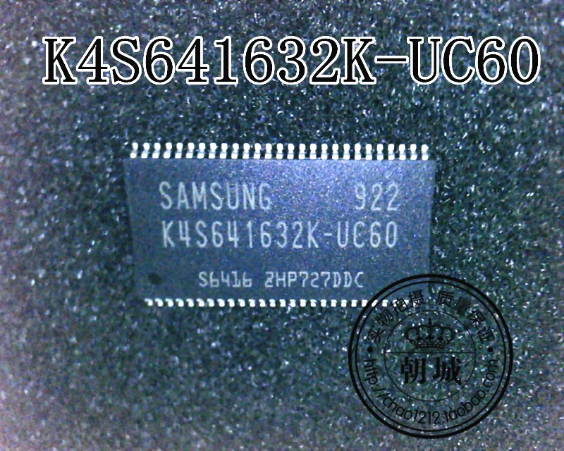 

5pcs/lot K4S641632K-UC60 K4S641632K TSOP54