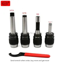 Morse integrated self-tightening drill chuck MT2 MT3 MT4 C20 C25 C32 R8 Metric Imperial APU13 APU16 Machine Tools Morse integrated self-tightening drill chuck MT2 MT3 MT4 C20 C25 C32 R8 Metric Imperial APU13 APU16 Machine Tools