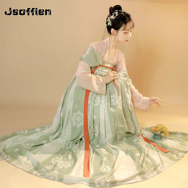 

Hanfu Women Chinese Traditional Fairy Cosplay Costume Tang Dynasty Princess Dress Folk Dance Clothing Original Stage Dance Wear