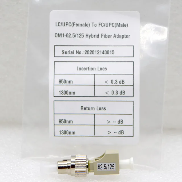 Connettore Ibrido Fibra Ottica SC APC/UPC - Adattatore Maschio-Femmina, Per Reti E Telecomunicazioni - Foto 9