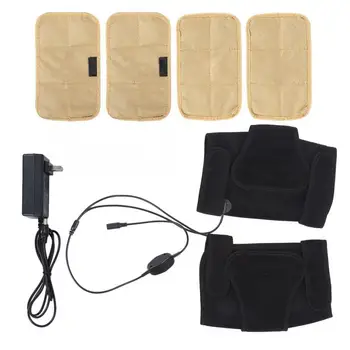 

Electric Heating Knee Brace Wrap Pain Relief Moxa Hot Compress Knee Protector Massage Relaxation