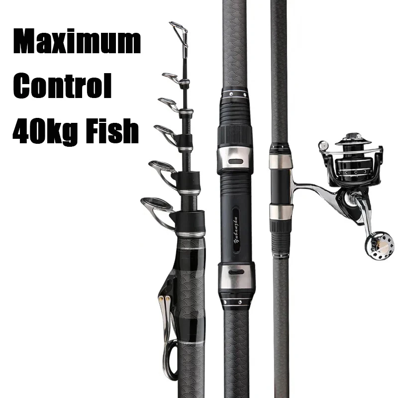 Super Casting Fishing Rock Rod Telescopic Telescopic Fishing Rod Long