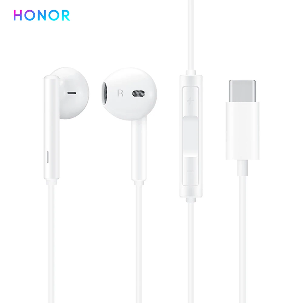 HONOR AM33 (два динамика) USB-C издание) Проводные классические гарнитура с микрофоном