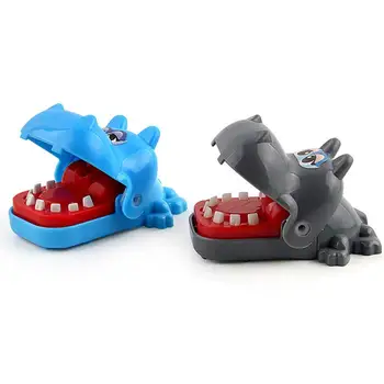 

Creative Fun Interactive Gags Toy Animals Mini Bite Hand Toy Baby Portable Unisex Random Color Dropshipping