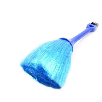 

2pcs Desktop Keyboard Anti-Static Dusting Brush Home Furniture Sweeper Clean Up Tool Durable Cleaning Brush