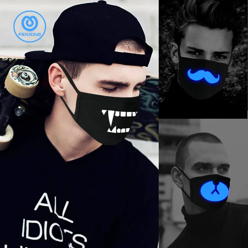 

PM2.5 Anti Cotton Mouth Haze Mask Activated Carbon Filter Respirator Mouth-muffle Masks Adult Creative Breathable Mask