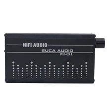 Портативный цифровой Hi-Res аудио усилитель для наушников Портативный аудио и видео усилитель для наушников-черный