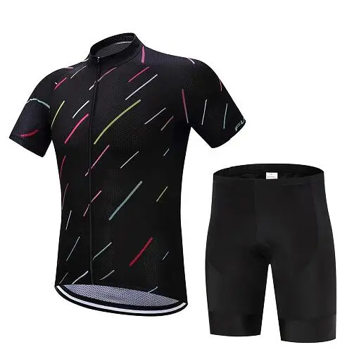 Jersey and Pants Комбинезон, комплект для велоспорта, Мужская Pro, командная одежда для велопрогулок, короткий костюм, 9D гелевая накладка, одежда для дорожного велосипеда, MTB, Джерси, комплект, спортивное платье - Цвет: Jersey and Pants