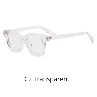 C2 Transparent Ralferty, женские очки, оправа, очки по рецепту, прозрачный синий светильник, блокирующие очки, компьютерные очки, квадратные оптические очки W95045 - Цвет оправы: C2 Transparent