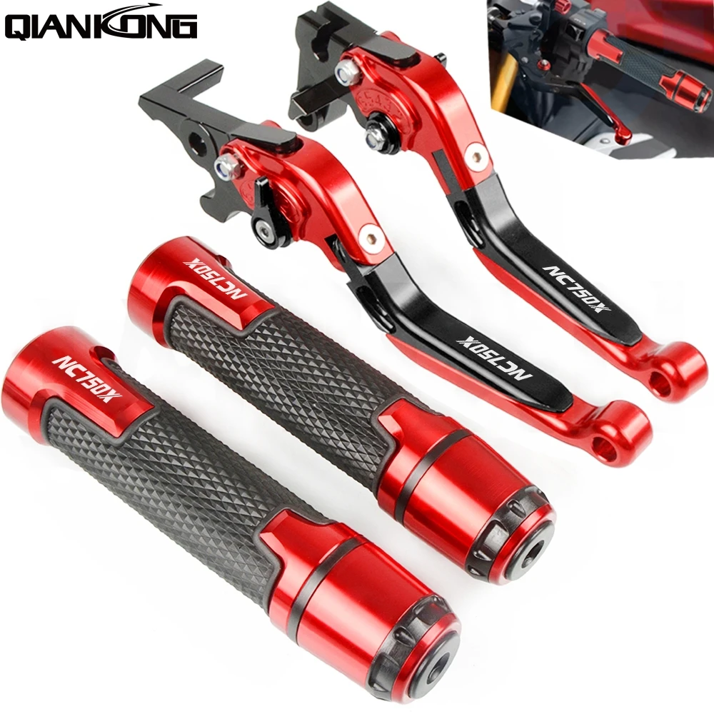 

Motorcycle Accessories Handle Lever CNC Adjustable Folding Brake Clutch Lever Handgrip For Honda NC750X NC750-X ABS 2014 2015