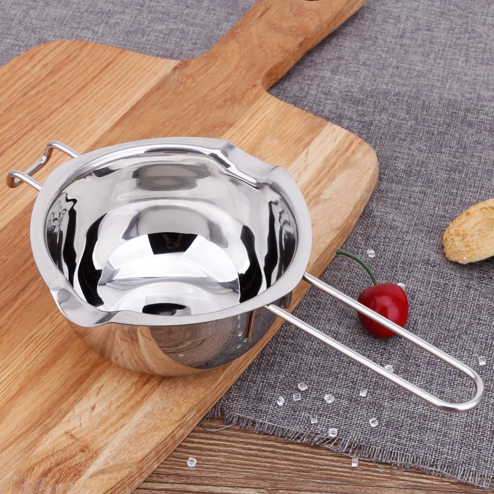 304 Stainless Steel Chocolate Melting Pot, Double Boilers for Melting