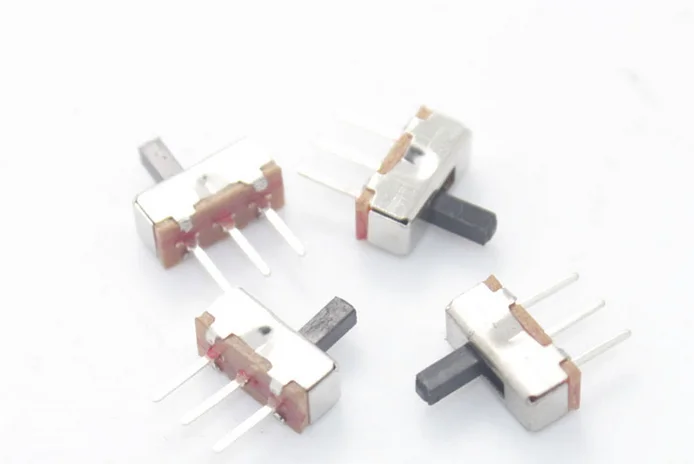 Выключатель ВКЛ ВЫКЛ mini 1 Way 2 Band Slide Switch PCB Mount SS12d00G4|Выключатели| |