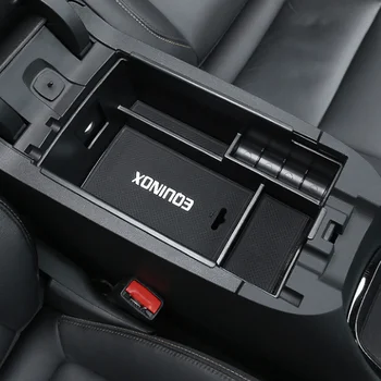 

CAR INTERIOR CENTER ARMREST STORAGE BOX ORGANIZER HOLDER TRAY FOR CHEVROLET EQUINOX 2017 2018 2019 ACCESSORIES