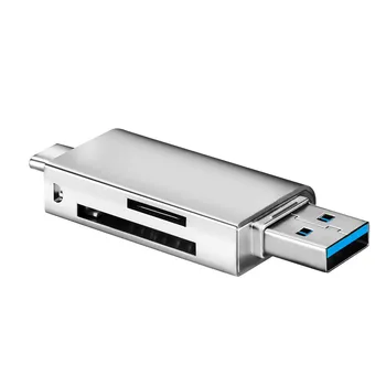 

HIPERDEAL Ultra High Speed 3 in 1 USB 3.0 Memory Card Reader Flash Adapter Micro SD SDXC OTG Adapter Usb 3.0 Hub Card Reader