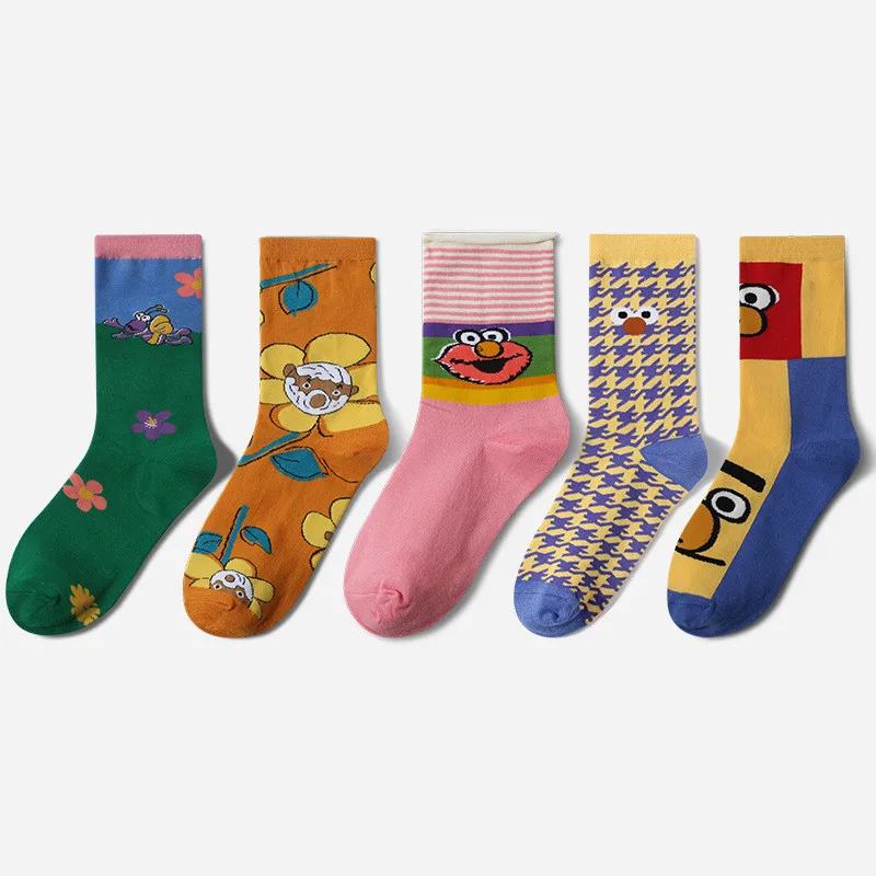 

Spring and Summer Socks New Cartoon Series Funny Toy Series Socks Personality Ladies Tide Socks Fashion Students Like Animals