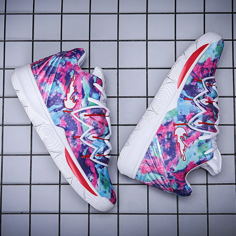 

Venom & Starry Sky Basketball Shoes Kyrie 5 Zapatillas Basketball Hombre Special Color Matching Sneakers Men Jordan Retro