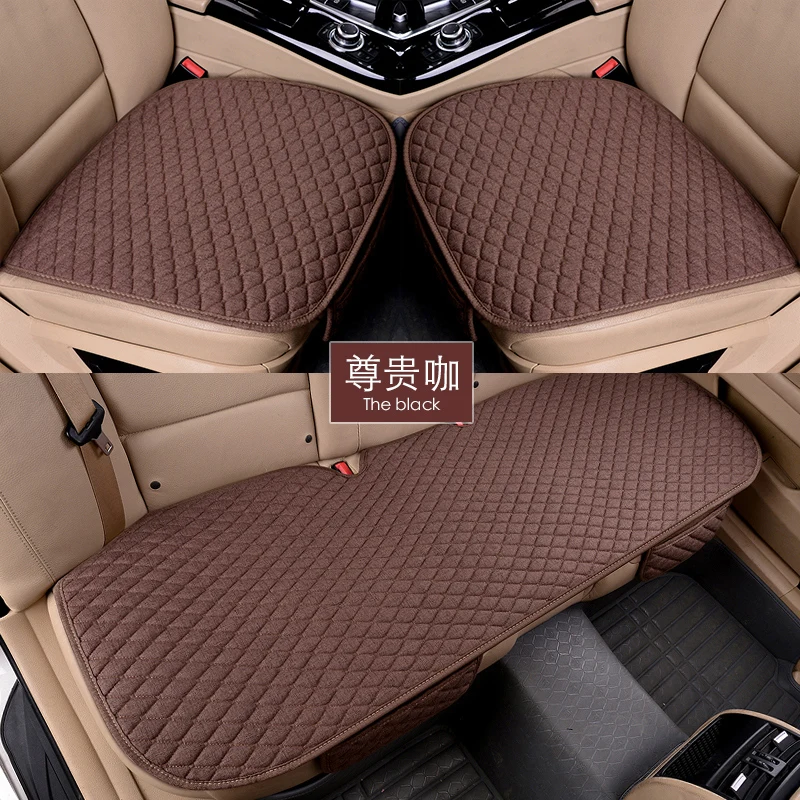 

2019 brand new easy clean not moves car seat cushions, universal pu leather non slide seats cover fits for most cars seat cover