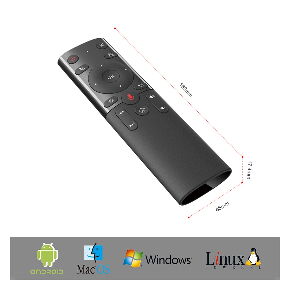 [Rii] i7 Мини Fly Air Mouse 2.4 ГГц беспроводной пульт дистанционного управления Встроенный