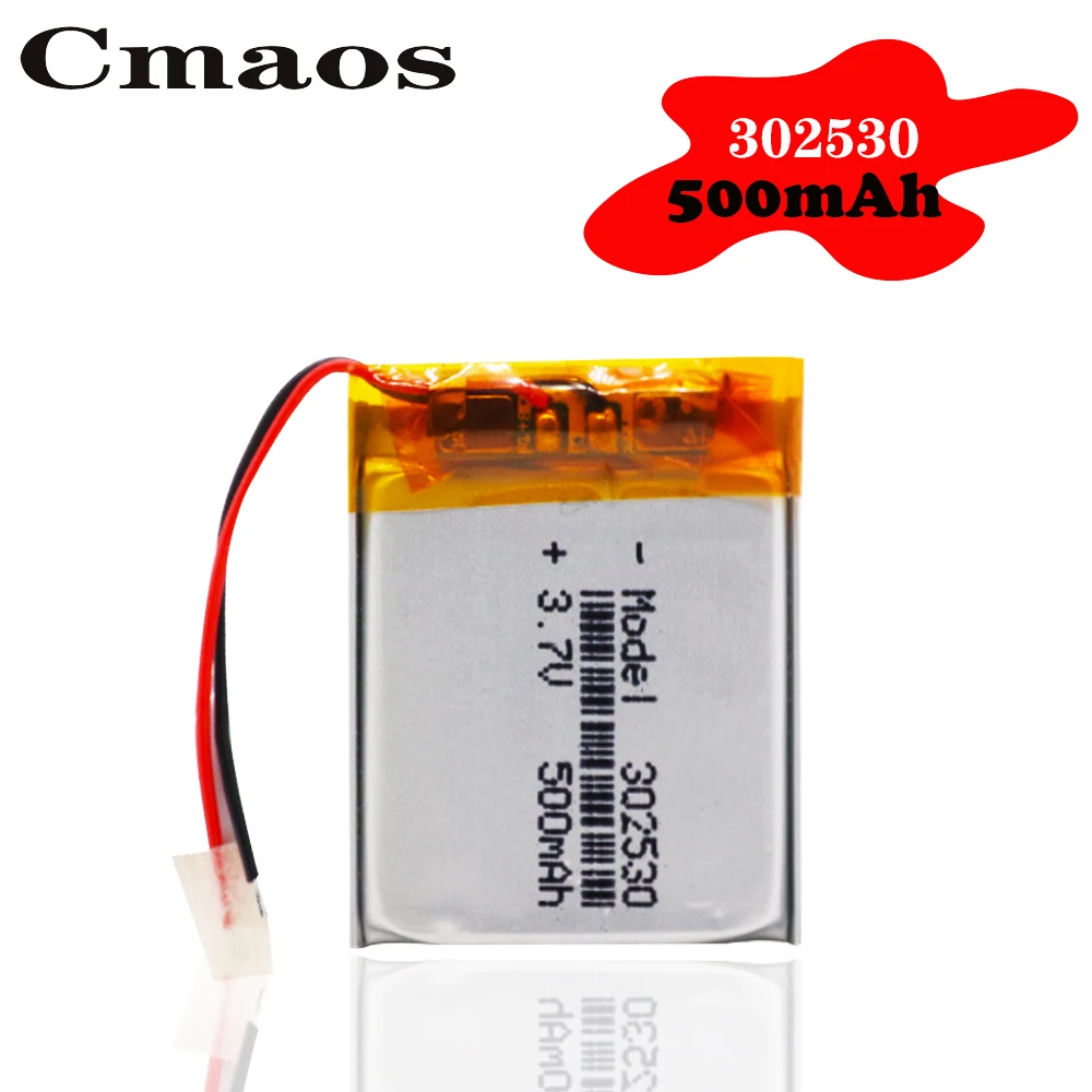 302530 3 7 V 500mAH 032530 полимерный литий ионный/литий ионный аккумулятор для mp3 MP4 динамик