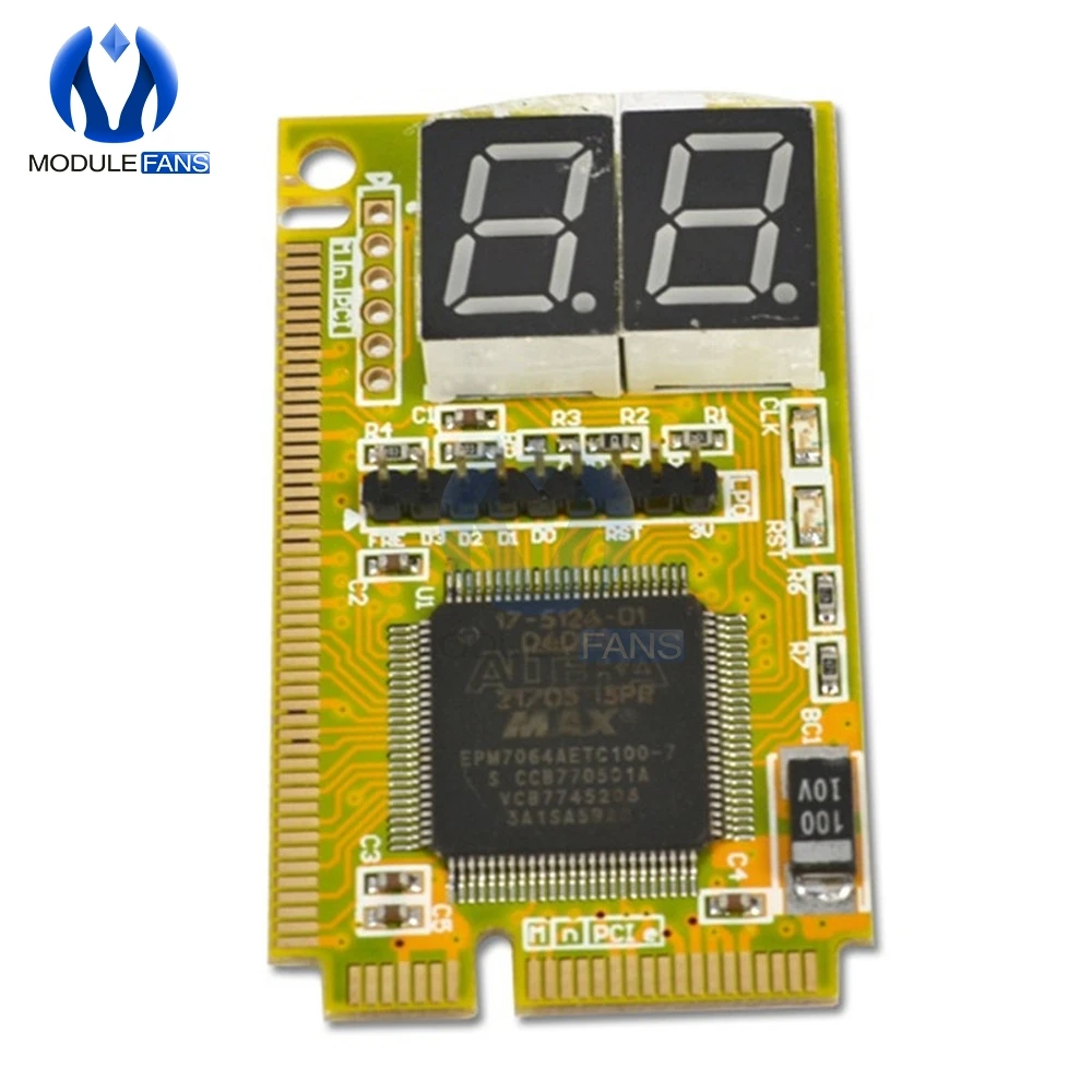 Мини PCI/PCI E LPC PC ноутбук анализатор тестер Диагностический пост Тестовая карта Diy