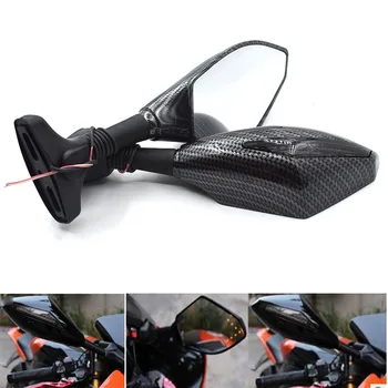 

Universal Motorcycle Side Rearview Mirror with/LED Turn Signal for Honda CBR600 F1/F2/F3/F4/F4i CBR600RR CBR900/929/954