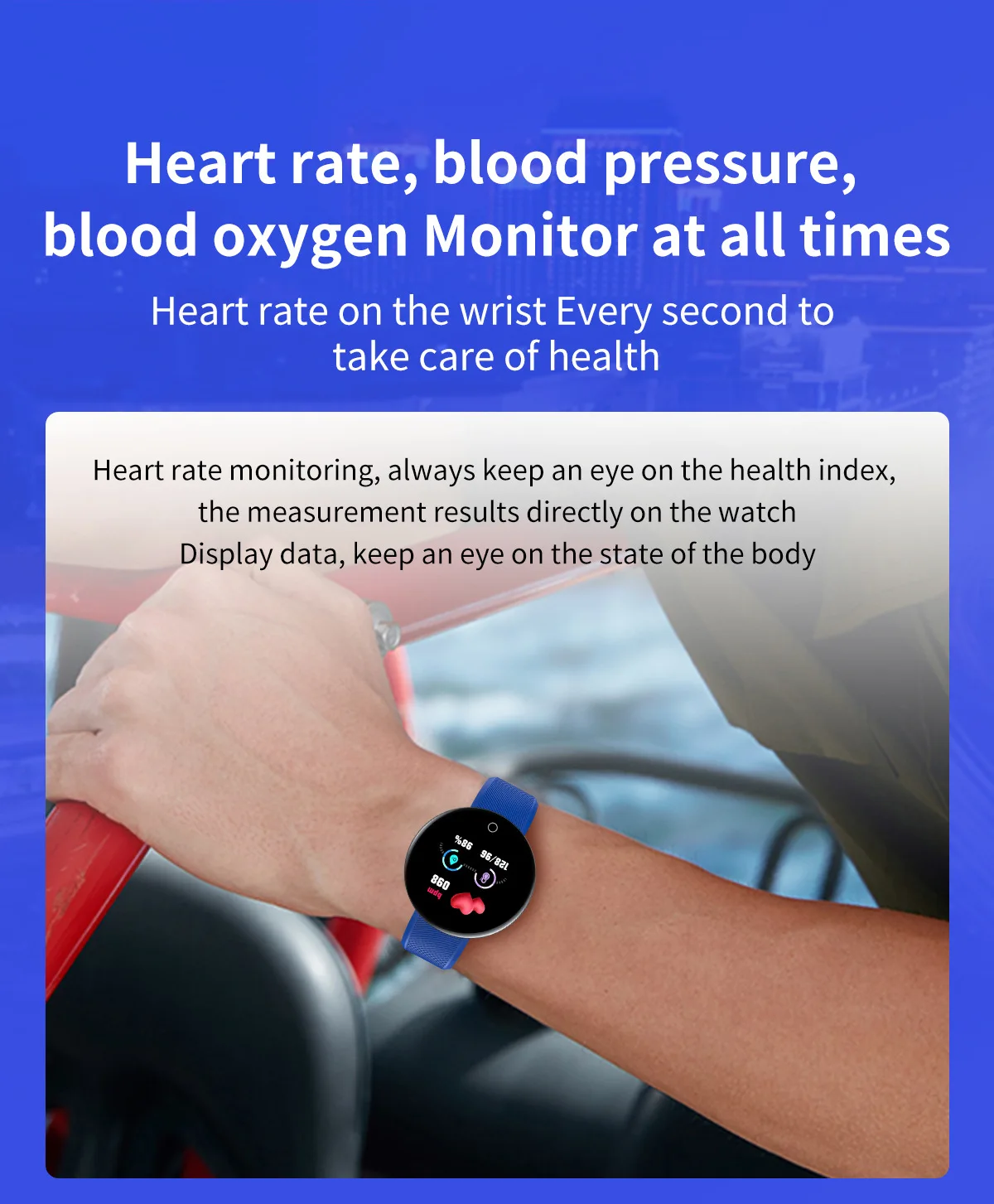 Smart Watch Sport Fitness Tracker Men Women Kids Clock Heart Rate Blood Pressure Monitor Waterproof Smartwatch For Android IOS